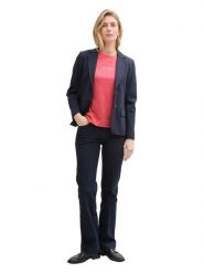 Tom Tailor Koszulka w kolorze koralowym rozmiar: XL. Różowe bluzki damskie Tom Tailor, xl, bez wzorów, z bawełny, bez kołnierzyka, bez ramiączek. Za 37.38 zł.