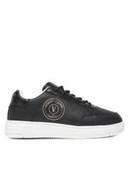 Versace Jeans Couture Sneakersy Fondo Meyssa 79VA3SJ5 ZPB33 Czarny. Czarne obuwie sportowe damskie Versace Jeans Couture, z jeansu, bez zapięcia. Za 629.99 zł.