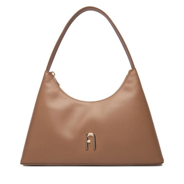 Torebka Furla. Brązowe torebki klasyczne damskie Furla, bez dodatków. Za 1,459.00 zł.