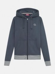 Derbe Bluza w kolorze granatowym rozmiar: S. Niebieskie bluzy damskie Derbe, s, bez wzorów, z bawełny, bez kaptura. Za 183.15 zł.