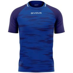 Koszulka Sportowa Givova Pixel Royal Blue XL - Lekka i Oddychająca. Brązowe koszulki sportowe damskie Givova, xl, bez wzorów, bez ramiączek, do piłki nożnej. Za 140.99 zł.