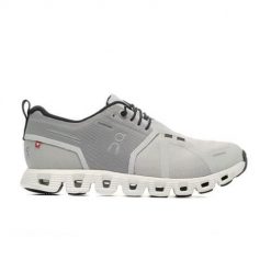 Buty do biegania damskie On On Cloud Waterproof. Szare obuwie sportowe damskie On Running, z materiału, bez zapięcia, do biegania. Za 842.00 zł.