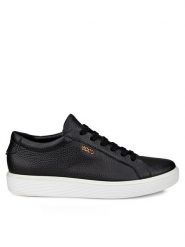 ECCO Sneakersy Soft 60 W Shoe . Delete 21920301001 Czarny. Czarne obuwie sportowe damskie ECCO, ze skóry, bez zapięcia. Za 649.99 zł.