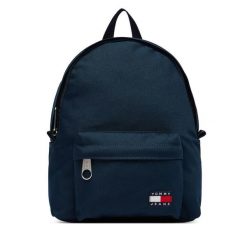 Plecak Tommy Jeans. Niebieskie plecaki Tommy Jeans, bez wzorów, z jeansu. Za 289.99 zł.