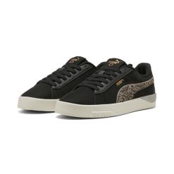 Damskie sneakersy Jada Classic Animal Flair PUMA Black Gold Team Regal Red. Czarne obuwie sportowe damskie Puma, bez zapięcia. W wyprzedaży za 204.00 zł.