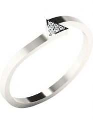 Diamant Vendôme Złoty pierścionek z diamentami rozmiar: 49. Szare pierścionki damskie Diamant Vendöme, z diamentem, złote. Za 752.99 zł.