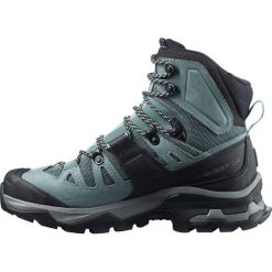 Buty Quest 4 Gtx W Rozmiar 39 1/3 - 413870 Zielony. Zielone obuwie trekkingowe damskie Salomon, z materiału, za kostkę, bez zapięcia. Za 941.00 zł.
