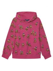 Polo Ralph Lauren Bluza 313A96130001 Różowy Regular Fit. Czerwone bluzy dziewczęce Polo Ralph Lauren, bez wzorów, z bawełny, bez ramiączek, bez kaptura. Za 639.99 zł.