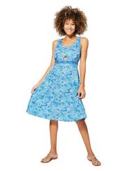 Ipanima Sukienka w kolorze niebiesko-turkusowym rozmiar: 34-40. Niebieskie sukienki damskie Ipanima, bez wzorów, klasyczne, bez ramiączek. Za 65.99 zł.