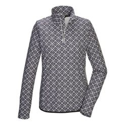 Bluza longsleeve damska Killtec KSW 109 WMN LS SHRT. Czarne bluzy damskie Killtec, bez wzorów, z elastanu, bez kaptura. Za 249.99 zł.