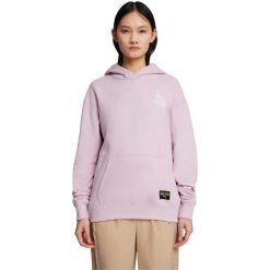 Bluza z kapturem Puma X Sophia Chang Graphic Hoodie, Kobiety. Czerwone bluzy damskie Puma, l, bez wzorów, z bawełny, z kapturem. Za 490.00 zł.