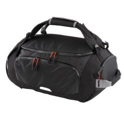 SLX 30litrowa Torba Podróżna / Torba Podręczna. Czarne torby podróżne QUADRA, bez wzorów, z materiału. Za 194.99 zł.