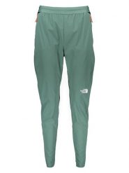 The North Face Spodnie sportowe "Kikash" w kolorze zielonym rozmiar: L. Zielone spodnie sportowe damskie The North Face, l, bez wzorów, z materiału, outdoorowe. Za 170.87 zł.