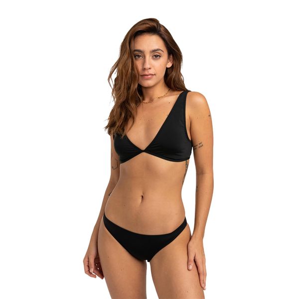 Dół od stroju kąpielowego Billabong Sol Searcher Tropic. Czarne bikini Billabong, bez wzorów. Za 56.99 zł.