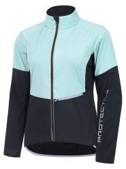 Protective Kurtka softshellowa "Beat Street" w kolorze błękitno-czarnym rozmiar: 38. Czarne kurtki sportowe damskie Protective, bez wzorów, bez kaptura. Za 139.20 zł.