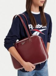 Reebok Torebka CWBEO-RBK-L-005-10 Czerwony ciemny. Czerwone torebki klasyczne damskie Reebok, ze skóry, bez dodatków. Za 169.99 zł.