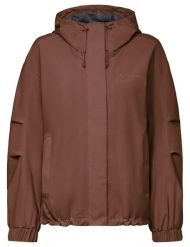 Kurtka damska Mineo Rain. Brązowe kurtki damskie Vaude, na jesień, m, bez wzorów, z materiału. Za 969.25 zł.
