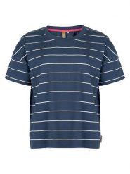 Roadsign Koszulka w kolorze granatowym rozmiar: XL. Niebieskie bluzki damskie Roadsign, xl, bez wzorów, z bawełny, bez kołnierzyka, bez ramiączek. Za 39.99 zł.