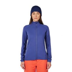 Damska kurtka narciarska Rossignol Stretch. Niebieskie kurtki damskie Rossignol, na zimę, bez wzorów, bez kaptura. Za 470.50 zł.