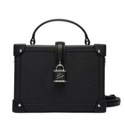 Torebka KARL LAGERFELD. Czarne torebki klasyczne damskie KARL LAGERFELD, bez dodatków. Za 1,299.00 zł.