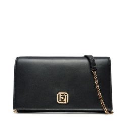 Torebka Elisabetta Franchi. Czarne torebki wieczorowe damskie Elisabetta Franchi, bez wzorów, bez dodatków. Za 2,549.00 zł.