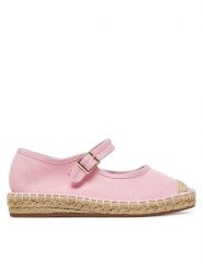 DeeZee Espadryle Q88-512-1 Różowy. Czerwone espadryle damskie DeeZee, bez wzorów, z materiału, bez obcasa. Za 59.99 zł.