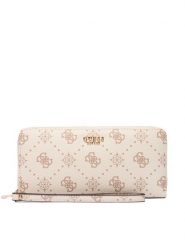 Guess Portfel Carrie Logo Slg SWGP98 98146 Écru. Portfele damskie Guess, z aplikacjami, ze skóry. Za 299.99 zł.
