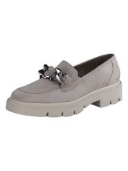 Paul Green Skórzane mokasyny w kolorze szarym rozmiar: 40,5. Szare mokasyny damskie Paul Green, ze skóry, bez obcasa. Za 252.94 zł.