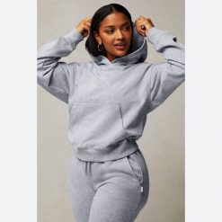 Bluza damska z kapturem Fabletics Year Round Terry. Czarne bluzy damskie FABLETICS, na lato, l, bez wzorów, z bawełny, z kapturem. Za 318.80 zł.