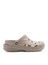 Crocs Klapki C-BAYA 10126-2V3 Beżowy. Brązowe klapki damskie Crocs, bez wzorów, bez obcasa, bez zapięcia. Za 199.99 zł.