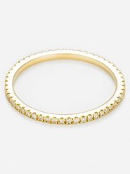 DIAMANTA Złoty pierścionek "Belle Alliance Tour Complet" z diamentami rozmiar: 56. Żółte pierścionki damskie DIAMANTA, z diamentem, złote. Za 1,367.43 zł.