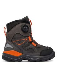 ECCO Śniegowce Snow Mountain 71034261047 Szary. Szare buty zimowe chłopięce ECCO, z nubiku, bez zapięcia. Za 529.99 zł.