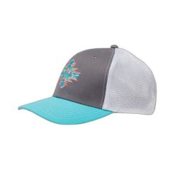 Damska czapka typu trucker Ariat Aztec. Szare czapki damskie Ariat, bez wzorów. Za 188.00 zł.