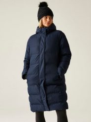 Dare 2b Płaszcz pikowany "Wander" w kolorze granatowym rozmiar: 40. Niebieskie płaszcze damskie Dare 2b, m, bez wzorów, bez kaptura. Za 376.85 zł.