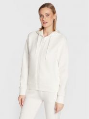Guess Bluza V3RQ11 K7UW2 Biały Regular Fit. Białe bluzy damskie Guess, l, z aplikacjami, z wiskozy, bez kaptura. Za 249.99 zł.