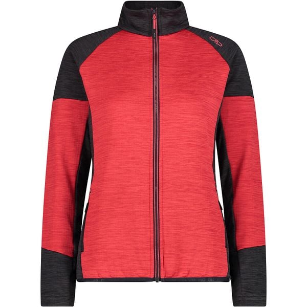 Bluza damska turystyczna CMP 34G2256. Zielone bluzy damskie CMP, l, bez wzorów, bez kaptura. W wyprzedaży za 279.99 zł.