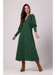 Be Wear Sukienka w kolorze zielonym rozmiar: S. Zielone sukienki damskie Be Wear, bez wzorów, bez ramiączek. Za 188.40 zł.