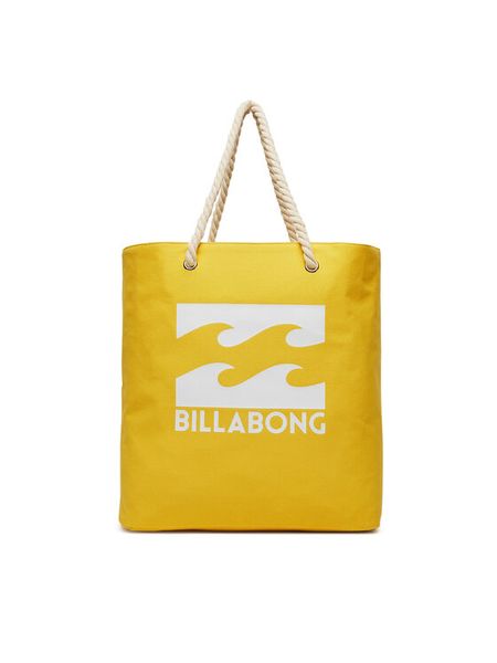 Billabong Torebka BLB-B-001-07 Żółty. Żółte shopper bag Billabong, z materiału, bez dodatków. Za 68.99 zł.