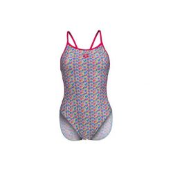 Damski kostium kąpielowy 1-częściowy Arena Starfish Lace. Białe stroje jednoczęściowe Arena, bez wzorów. Za 301.00 zł.