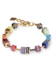COEUR DE LION Bransoletka z kryształami Swarovski rozmiar: onesize. Żółte bransoletki damskie COEUR DE LION, ze stali. Za 228.21 zł.