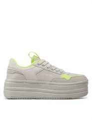 Sprandi Sneakersy WP40-22168Y Szary. Szare obuwie sportowe damskie Sprandi, ze skóry, bez zapięcia. Za 138.99 zł.