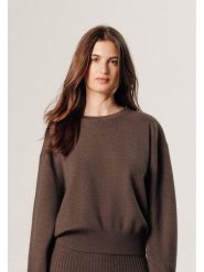 Rodier Sweter w kolorze jasnobrązowym rozmiar: L. Brązowe swetry klasyczne damskie Rodier, l, z wełny, bez kołnierzyka. Za 232.23 zł.