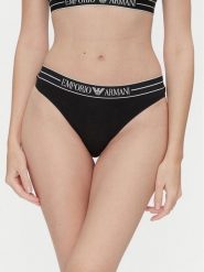 Emporio Armani Underwear Komplet fig brazylijskich EW000406 AF10881 MC005 Czarny. Czarne komplety bielizny Emporio Armani Underwear, bez wzorów, z bawełny. Za 139.99 zł.