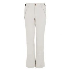 Spodnie narciarskie dla kobiet Protest Lole Softshell. Białe spodnie sportowe damskie Protest, na zimę, bez wzorów, z softshellu, narciarskie. W wyprzedaży za 456.50 zł.