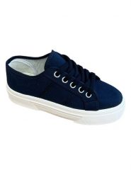 Kimberfeel Sneakersy "Lola" w kolorze granatowym rozmiar: 38. Niebieskie obuwie sportowe damskie Kimberfeel, bez zapięcia. Za 23.95 zł.