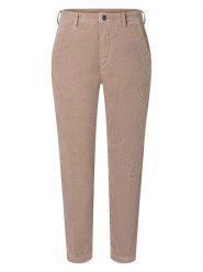 MAC Spodnie chino w kolorze jasnobrązowym rozmiar: 36. Brązowe spodnie materiałowe damskie MAC, z aplikacjami. Za 208.83 zł.