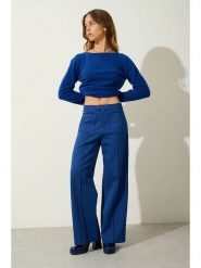 AUTHENTIC CASHMERE Kaszmirowy sweter "Criou" w kolorze niebieskim rozmiar: XXL. Niebieskie swetry klasyczne damskie AUTHENTIC CASHMERE, xxl, z kaszmiru, bez kołnierzyka. Za 347.81 zł.