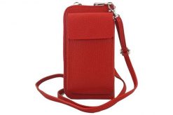 Portfel listonoszka 2w1 Barberini's j. czerwony 908-7. Czerwone shopper bag Barberinis, bez wzorów, ze skóry, przez ramię, duże, bez dodatków. Za 159.99 zł.