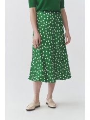 TATUUM Spódnica "Satini" w kolorze zielonym rozmiar: 34. Zielone spódnice damskie TATUUM, na co dzień, bez wzorów, z wiskozy, midi. Za 126.75 zł.