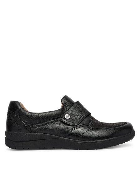 Caprice Półbuty 9-24705-46 Czarny. Czarne półbuty damskie Caprice, bez wzorów, ze skóry, bez obcasa, na płaskiej podeszwie, bez zapięcia. Za 331.99 zł.
